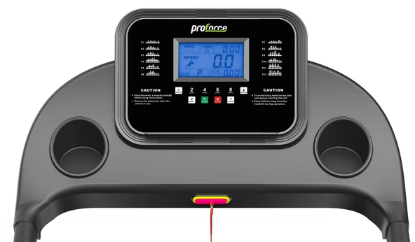 Proforce Leta Koşu Bandı Led Mavi Ekran, Kolay kurulum, Katlanabilir, 0-12km/sa - 7