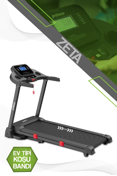 Proforce Zeta Otomatik Eğim Koşu Bandı, Led Ekran, Kolay Kurulum, Katlanabilir, 0-14km/sa - 1
