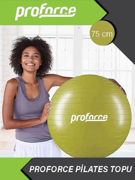 Proforce Plt 75y[yeşil] Cm Pılates Topu 1300 Gr