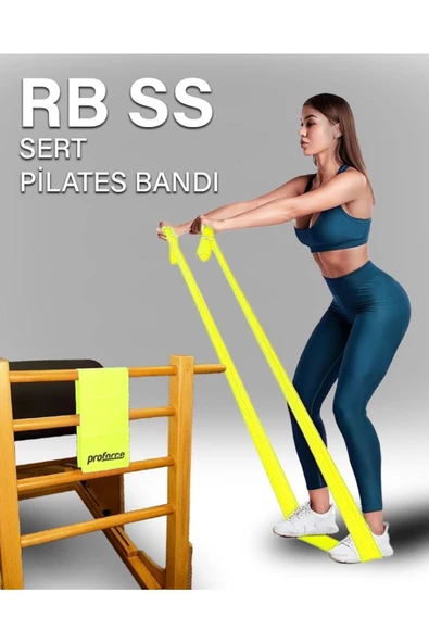 Proforce Pilates Lastiği Sert Rb Ss - Sarı Renk - 2