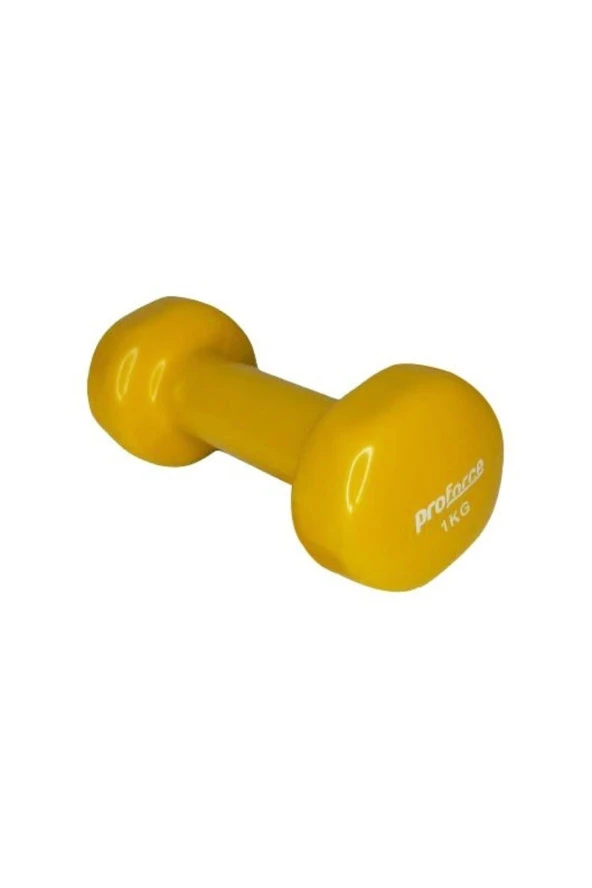 Proforce Vdb Dışı Vinil Kaplı Içi Çelik Döküm Ağırlık Dambıl 1 Kg -tek Adet - 4