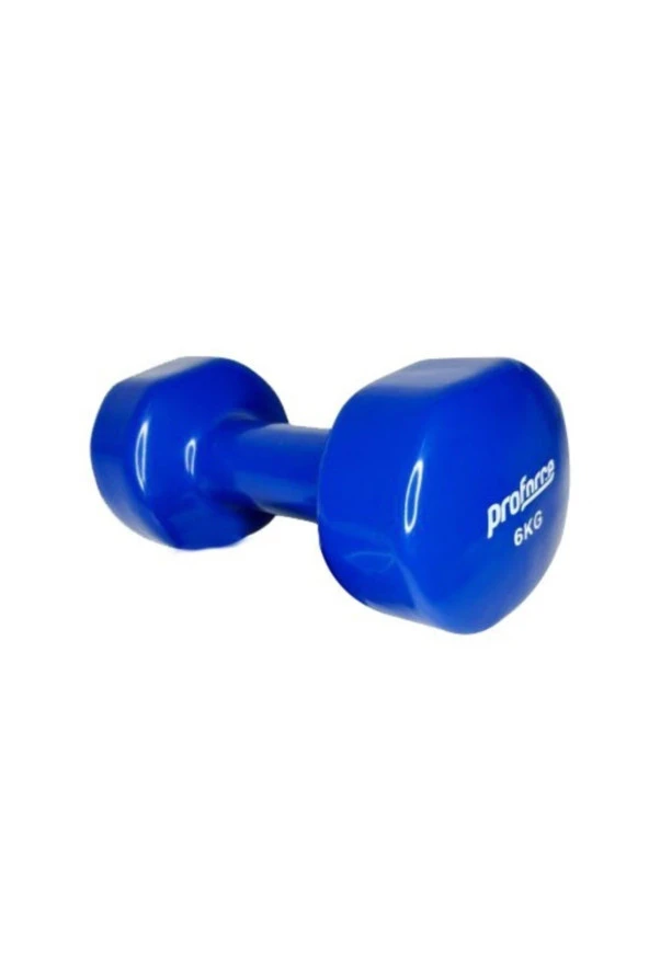 Proforce Vdb Dışı Vinil Kaplı Içi Çelik Döküm Ağırlık Dambıl 6 Kg -tek Adet - 4