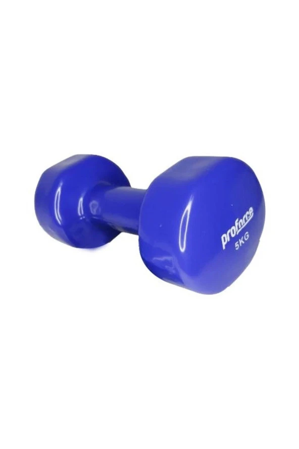 Proforce Vdb Dışı Vinil Kaplı Içi Çelik Döküm Ağırlık Dambıl 5 Kg -tek Adet - 4