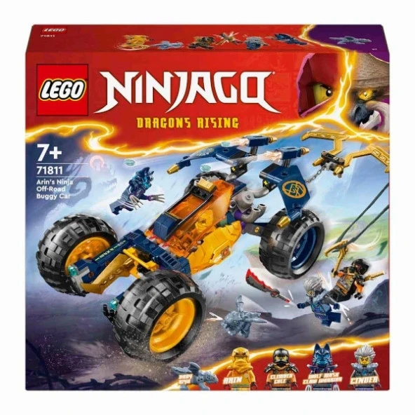LEGO NINJAGO Arin’in Ninja Arazi Buggy Arabası 71811