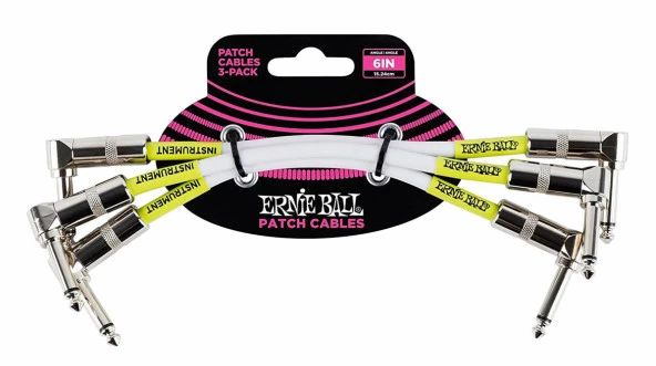 ERNIE BALL P06051 Pedal Ara Kablo 3 Adet 15 cm L