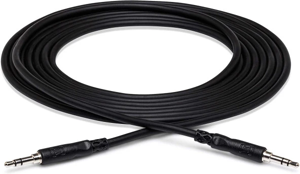 HOSA CMM-105 3.5 mm TRS (M)  3.5 mm. TRS (M) Stereo kablo, 1.5 Mt.