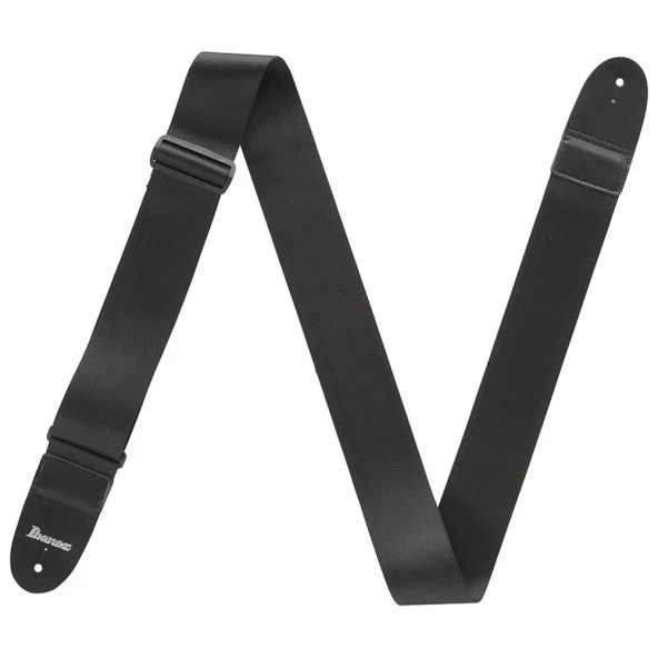 Ibanez GS64-BK Guitar Strap Black - Gitar Askısı Siyah 170 cm