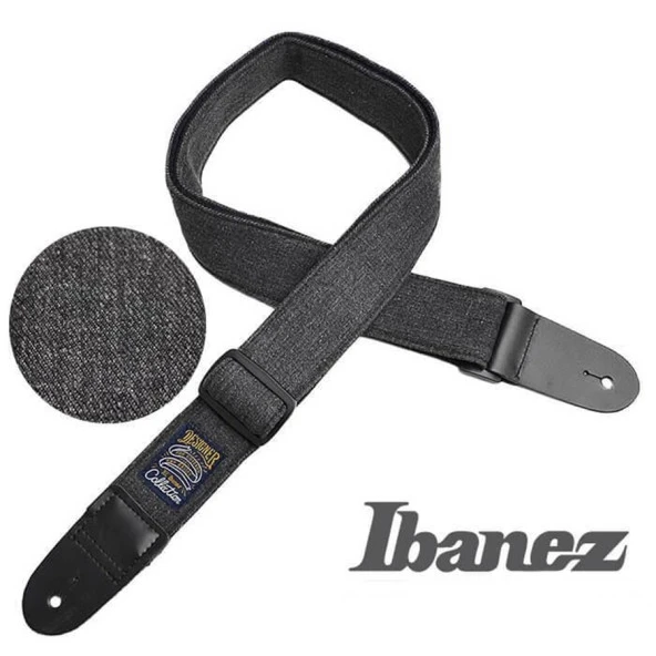 Ibanez DCS50D-BKD Designer Collectible Guitar Straps - Gitar Askısı