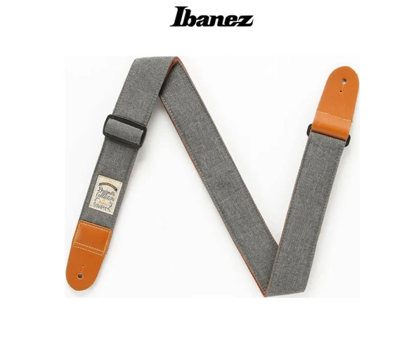 Ibanez DCS50D-CGY Designer Collectible Guitar Straps - Gitar Askısı Charcoal Gray