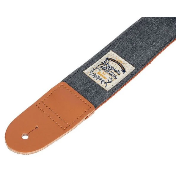 Ibanez DCS50D-CGY Designer Collectible Guitar Straps - Gitar Askısı Charcoal Gray - Resim 4