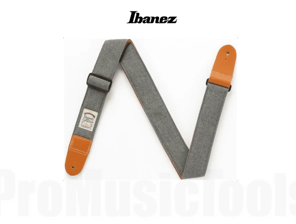 Ibanez DCS50D-CGY Designer Collectible Guitar Straps - Gitar Askısı Charcoal Gray - Resim 5