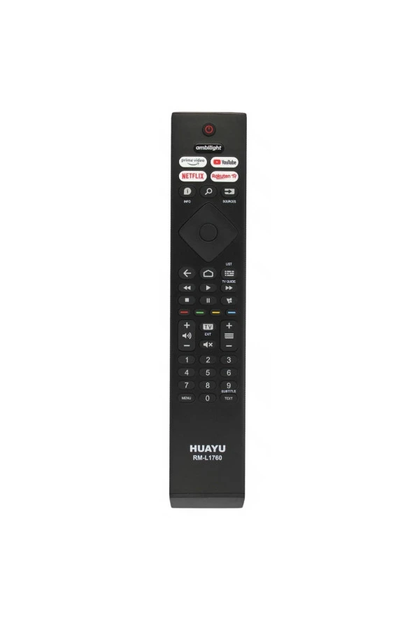 Phılıps Lcd Led Kumanda Phılıps Ambılıght Prime Vıdeo Youtube Netflix Rakuten Tv Tuşlu