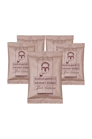 Kurukahveci Türk Kahvesi 100 Gr 5 Adet