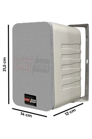 Lastvoice Large Plus Paket-5 Hoparlör ve Anfi Anons Ses Sistemi Seti - 5