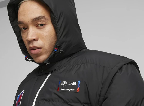 Bmw Mms Statement Race Jkt Erkek Puma Siyah Erkek MONT 62106901 - 3