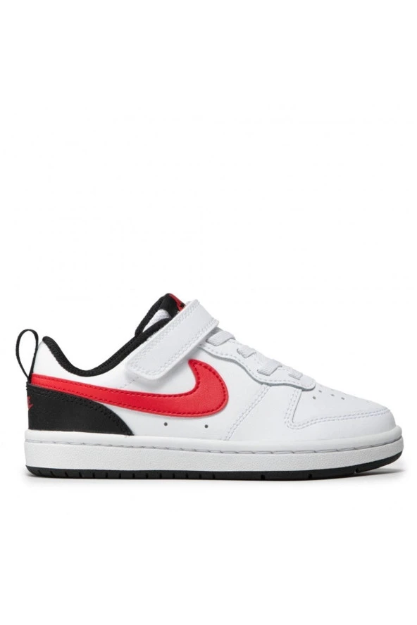 Nike COURT BOROUGH LOW 2 - Bebek Beyaz Spor Ayakkabı - BQ5453-110