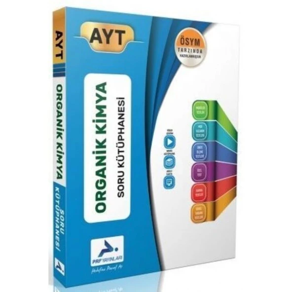 PARAF YAYINLARI AYT ORGANİK KİMYA SORU KÜTÜPHANESİ