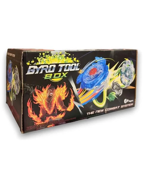 Gyro Tool Beyblade Metal Topaç 12li Set Çantalı 8802