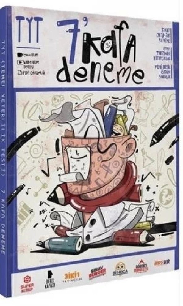 SÜPER KİTAP TYT 7 Kafa Deneme Süper Kitap