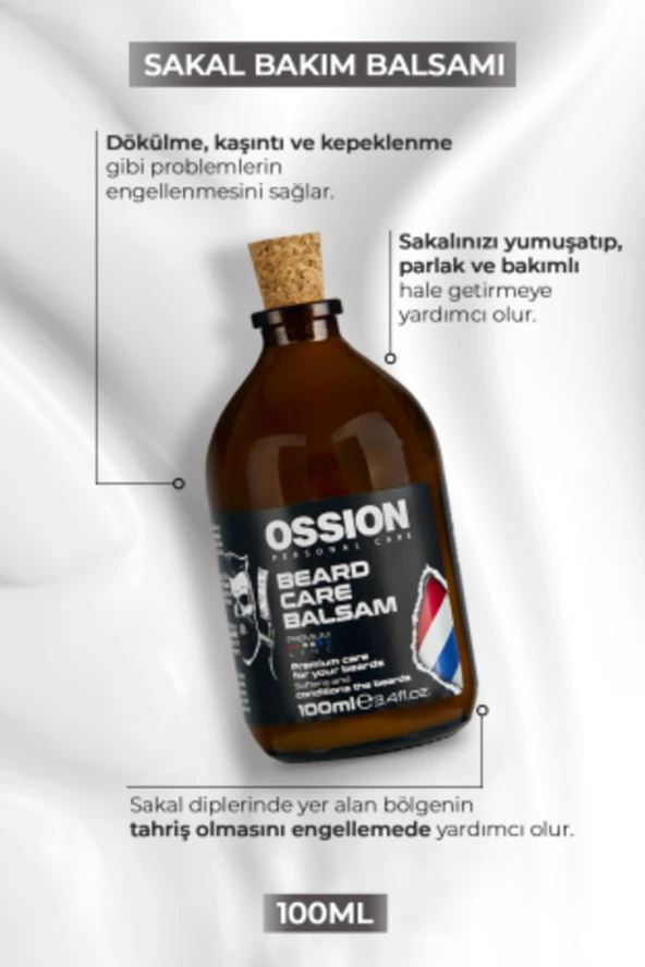 Morfose Osssion Premium Barber Line Sakal Balsamı 100 ml