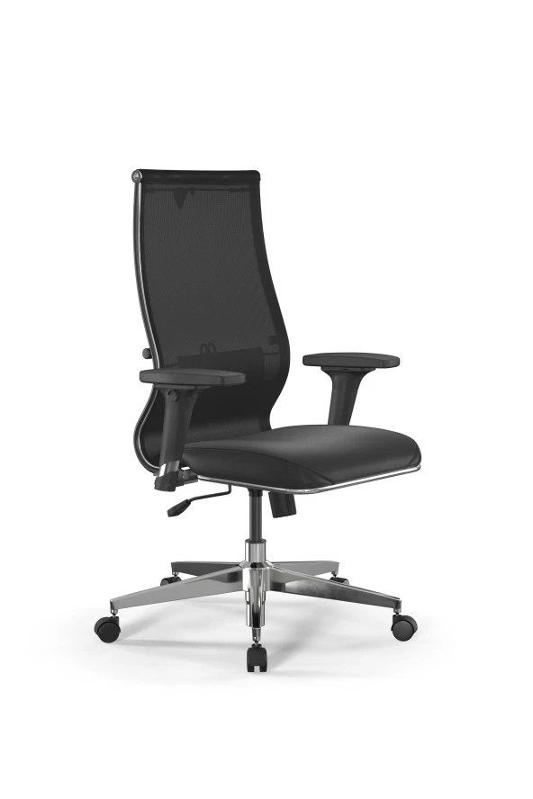Ergolife Fileli-Deri Ofis Sandalyesi / Yönetici Koltuğu - SIT10-B2-163D / 4011292