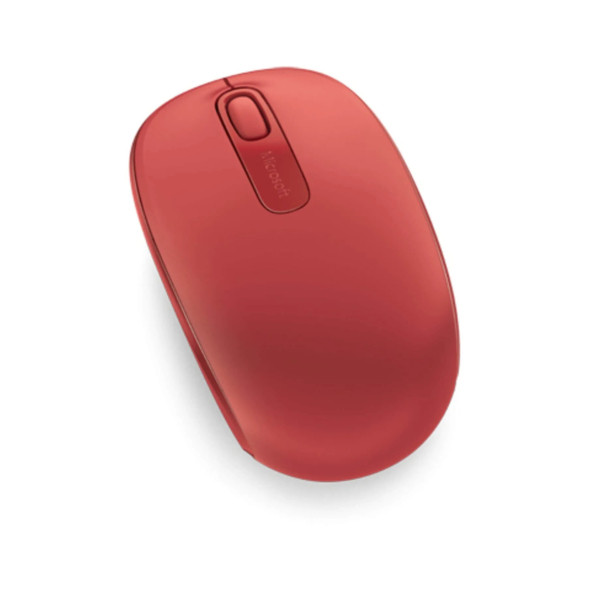 Microsoft Mobile 1850 Kablosuz Kırmızı Mouse (U7Z-00033) - 4