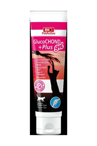 Biopetactive Glucochond Plus Jel Kediler Için Kemik Sağlığı 100 ml