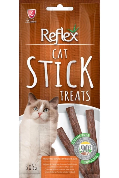 Reflex Sticks Kedi Ödülü Tavuk ve Ördek 3x5 Gr