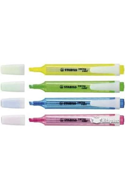 STABILO Swing Cool Fosforlu Kalem 4'lü Paket - 2