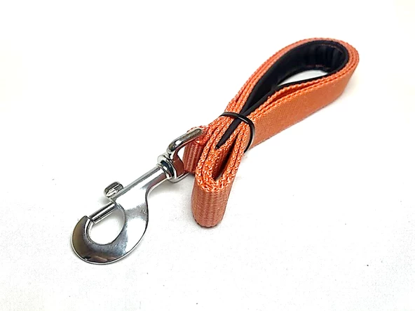 Ehlipet Köpekler İçin Gezdirme İç Dokulu Turuncu 3x120 cm