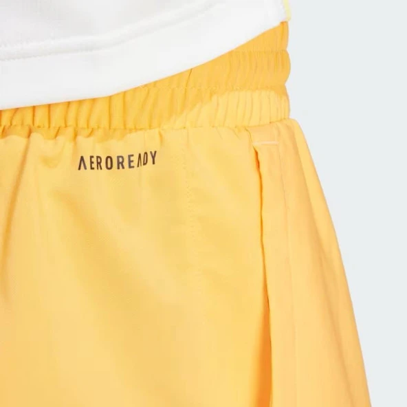 Adidas IP1889 - 7 Club 3-Stripes Tenis Shorts Erkek Sarı Şort - 6