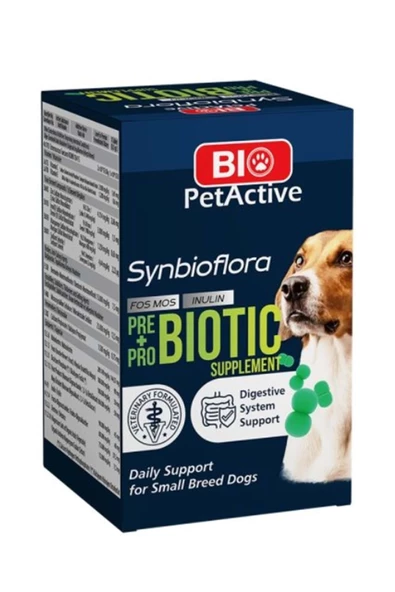 Biopetactive Synbioflora Probiyotik Küçük Irk Köpek 30 Gr 60 Adet