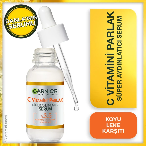 Garnier C Vitamini Parlak Süper Aydınlatıcı Serum 30 ml