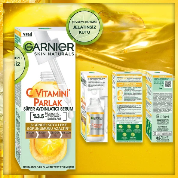 Garnier C Vitamini Parlak Süper Aydınlatıcı Serum 30 Ml - 4