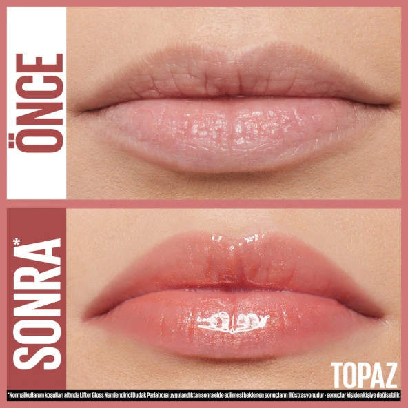 Maybelline New York Lifter Gloss Nemlendirici Dudak Parlatıcısı- 009 Topaz - 4