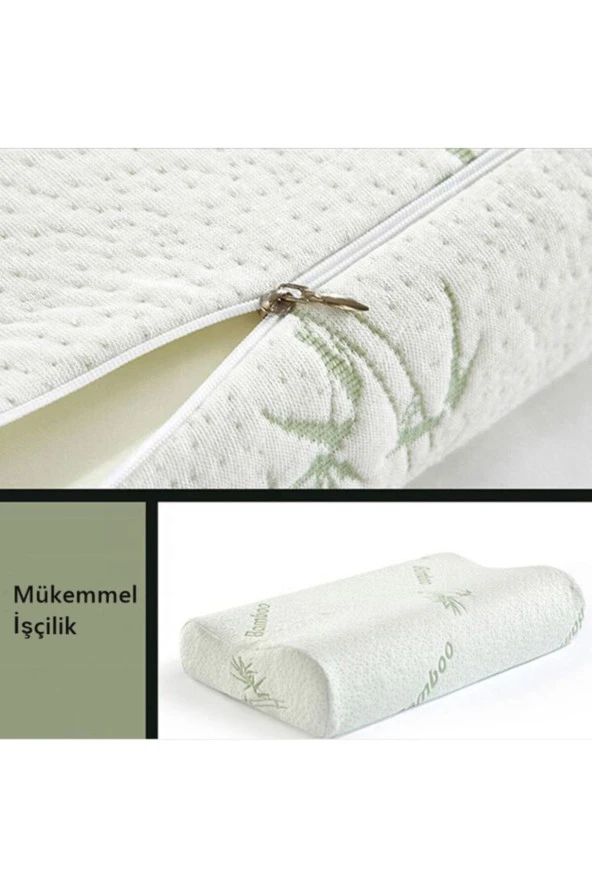 Bamboo Boyun Destek Yastığı 40 X 60 X 11 - 3
