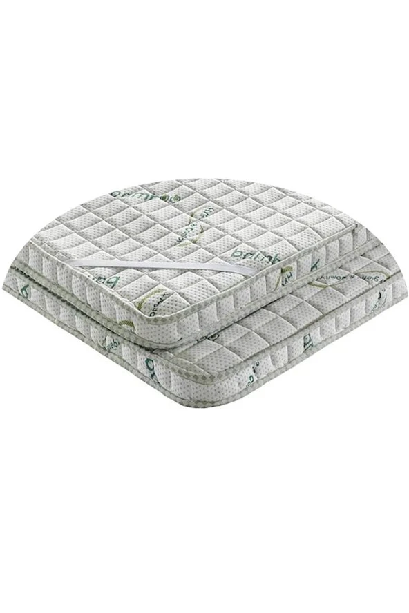 Hygiene Bamboo 70x170 Cm Ortopedik Yatak Şiltesi Visco Yatak Pedi - Resim 4