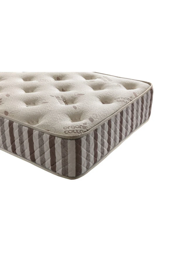 Biobed Ortopedik Yaylı Yatak Lüx Ortopedik Organıc Cotton Yumuşak Tuşeli Yaylı Yatak 65x95 Cm - Resim 2