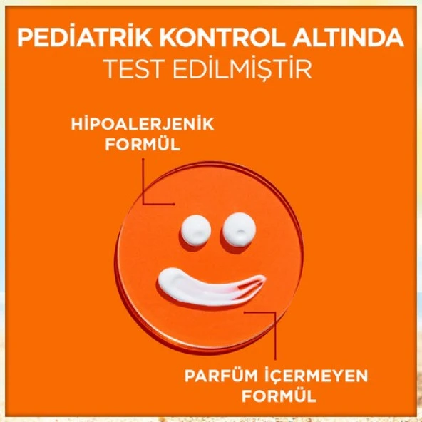 Garnier Ambre Solaire Sensitive Advanced Çocuk Hipoalerjenik Güneş Koruyucu Sprey SPF50+ 150ML - 6