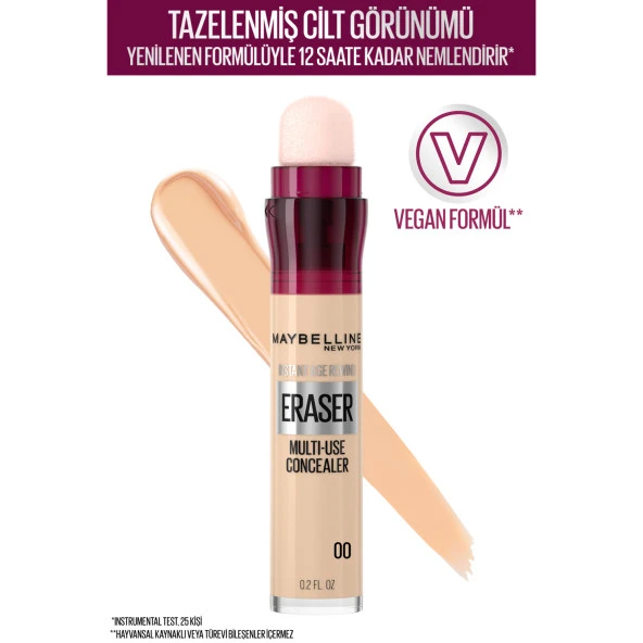 Maybelline New York Instant Anti Age Eraser Kapatıcı - 00 Ivory