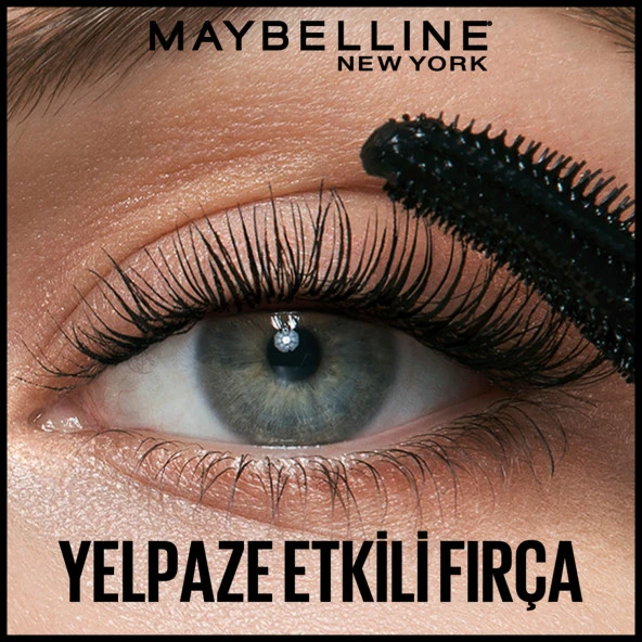 Maybelline New York Lash Sensational Yelpaze Etkili Siyah Maskara - 6
