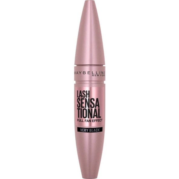 Maybelline New York Lash Sensational Yelpaze Etkili Siyah Maskara - 8