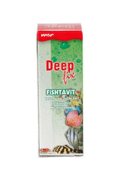 Deep Fishtavit Balıklar Için Multivitamin 30 ml
