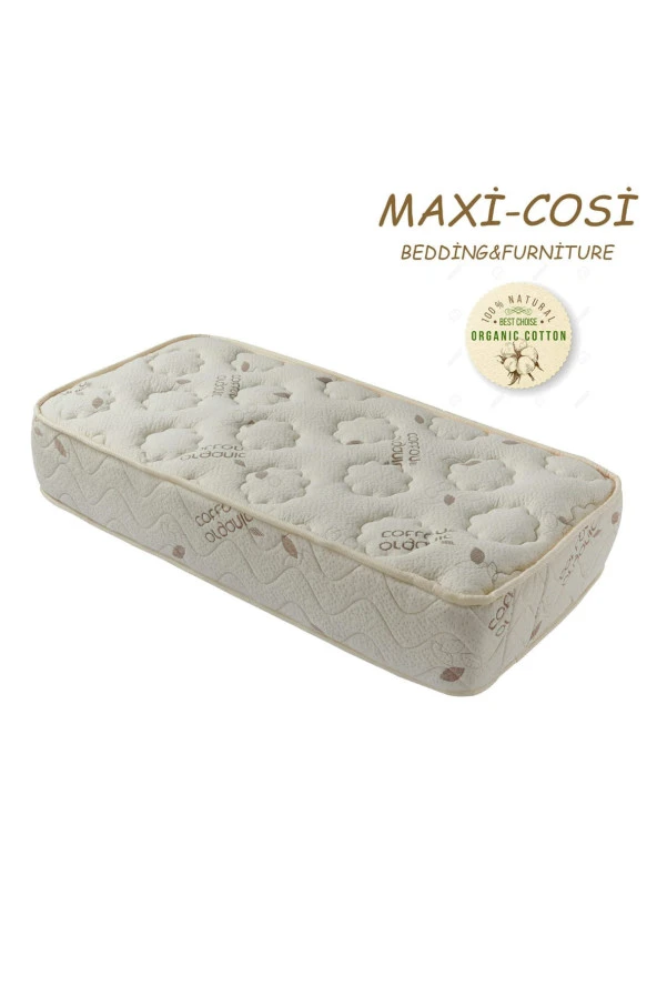 Maxi-Cosi Organik Cotton 60x110 Cm ortopedik Yaylı Yatak