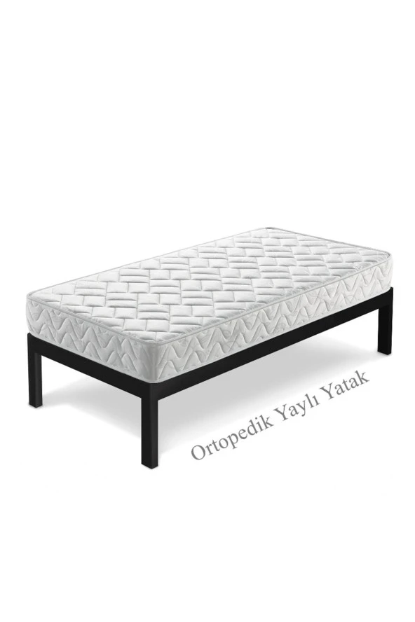 70x120 Bianco Jakarlı Ortopedik Yaylı Yatak ürün görseli