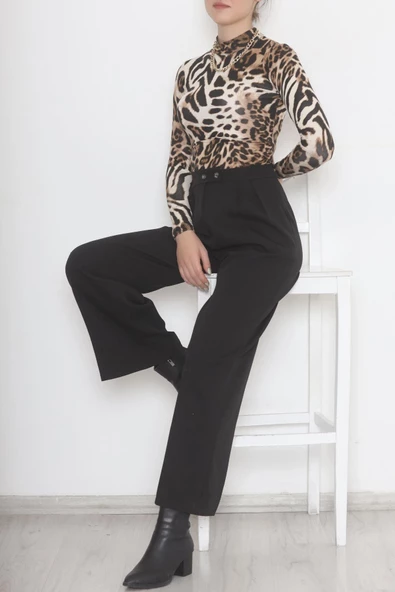 Palazzo Pantolon Siyah - 20836.683. - 2