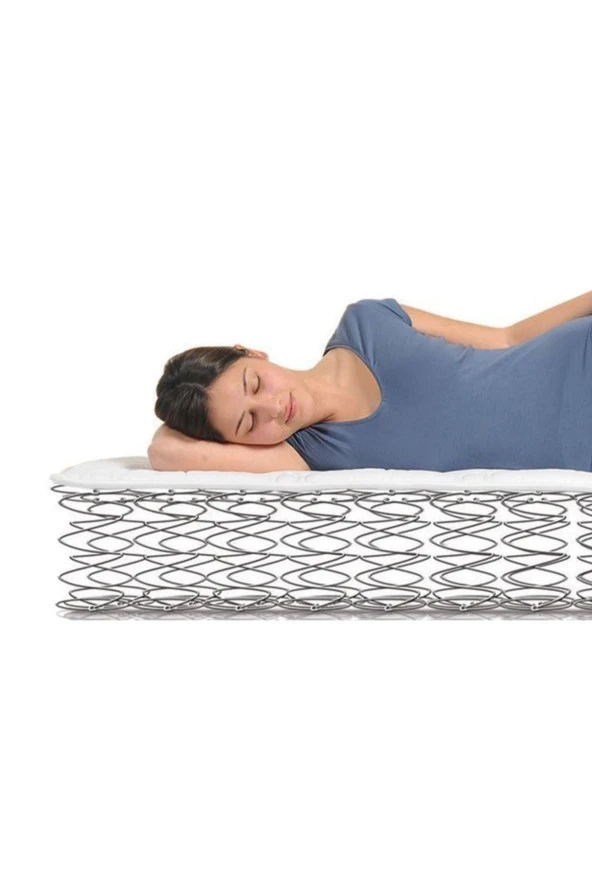 DELÜXE Jakarlı Ortopedik Yaylı Yatak 80x160 Cm - 4