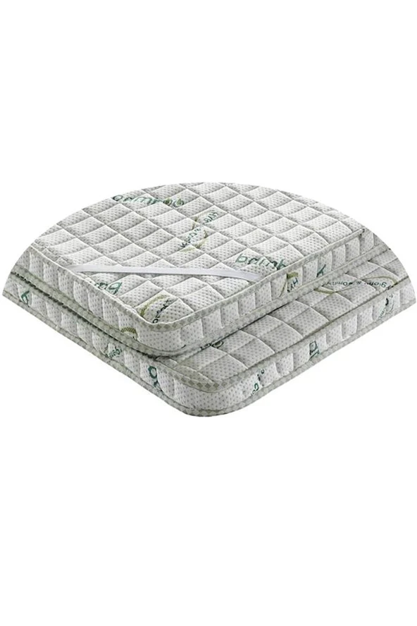 Hygiene Bamboo 120x190 Cm Ortopedik Yatak Şiltesi Visco Yatak Pedi - Resim 4