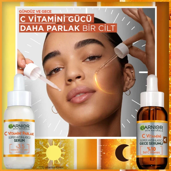 Garnier C Vitamini Süper Aydınlatıcı Gece Serumu - 3