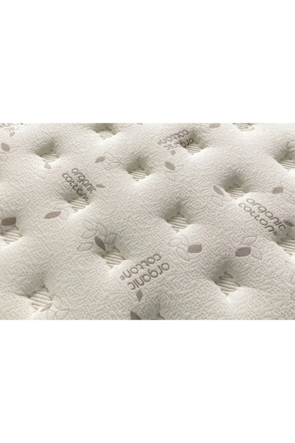 Ortopedik Yaylı Yatak Kuş Tüyü Pedli Organic Cotton Yatak Tek Kişilik Çift Kişilik Çocuk Yataları - 5
